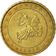 Monaco, 10 Euro Cent, 2003, SUP, Laiton, KM:170 - Mónaco