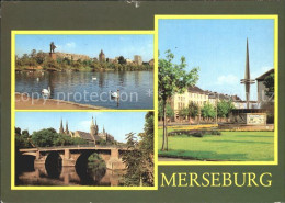 72371386 Merseburg Saale Gotthardteich Schlossbergensemble Bruecke Ernst Thaelma - Merseburg