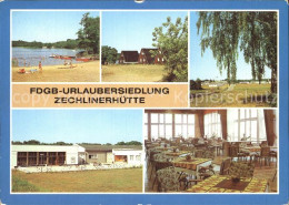 72370728 Zechlinerhuette FDGB Urlaubersiedlung Badestelle Bootssteg Tietzowsee F - Zechlinerhütte