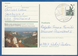 Deutschland; BRD; Postkarte; 60 Pf Bavaria München; Beuron; Bild2 - Cartoline Illustrate - Usati