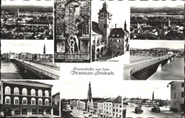 72369007 Simbach Inn Braunau Rathaus Buergermeister Relief Innbruecke Stadtplatz - Simbach
