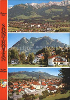 72368284 Sonthofen Oberallgaeu Ansicht Kirche Berge Sonthofen - Sonthofen