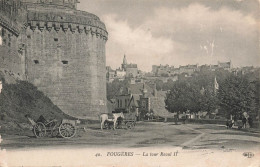 FRANCE - Fougères - Vue Générale De La Tour Raoul II - Carte Postale Ancienne - Fougeres