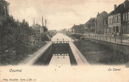 BELGIQUE - Courtrai - Vue Sur Le Canal ​- Carte Postale Ancienne - Kortrijk