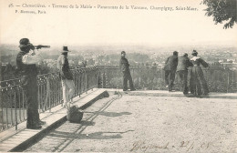 FRANCE - Chennevières - Terrasse De La Mairie - Panoramas De La Varenne, Champigny, Saint Maur - Carte Postale Ancienne - Chennevieres Sur Marne
