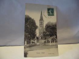 NOMEXY  88 VOSGES L'EGLISE  CPA 1912 - Nomexy