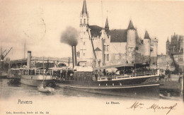 BELGIQUE - Anvers - Vue Générale Du Steen - Carte Postale Ancienne - Antwerpen