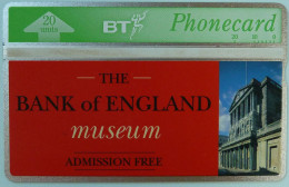 UK - Great Britain - BT & Landis & Gyr - BTP141 - Bank Of England Museum - 231F - 4550ex - Mint - BT Private