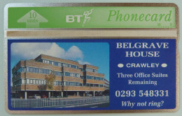 UK - Great Britain - BT & Landis & Gyr - BTP143 - Belgrave House - 271E - 4921ex - Mint - BT Edición Privada