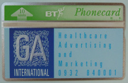 UK - Great Britain - BT & Landis & Gyr - BTP146 - GA International Healthcare - 271E - 4557ex - Mint - BT Private