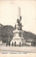 ESPAGNE - Barcelona - Monumento A Rius Y Taulet  - Dos Non Divisé - Carte Postale Ancienne - Barcelona