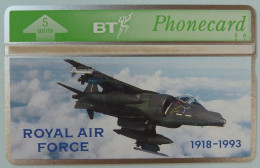 UK - Great Britain - BT & Landis & Gyr - BTP149 - Royal Air Force - 271E - 1000ex - Mint - BT Emissions Privées