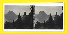 Vues Stéréos Lac De LUGANO Eglise De Castagnola Et Le San Salvatore - Stereo-Photographie