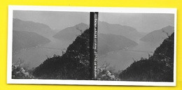 Vues Stéréos Lac De LUGANO Jetée De Mélide - Stereo-Photographie