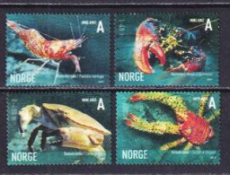 2007. Norway. Marine Life. Used. Mi. Nr. 1625-28 - Used Stamps
