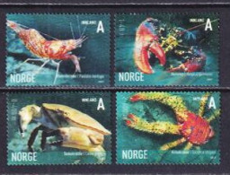 2007. Norway. Marine Life. Used. Mi. Nr. 1625-28 - Oblitérés