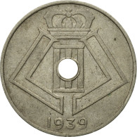 Monnaie, Belgique, 10 Centimes, 1939, TTB, Nickel-brass, KM:113.1 - 10 Centimos
