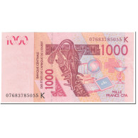 Billet, West African States, 1000 Francs, 2003, Undated (2003), KM:715Ka, SPL - Westafrikanischer Staaten