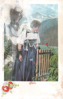 FANTAISIES - Bern - Femme - Costume - Colorisé - Carte Postale Ancienne - Donne