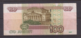 RUSSIA - 1997 100 Roubles Circulated Banknote As Scans - Roumanie