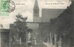 BELGIQUE - Gent - Ruines De Saint Bavon - Cour - Carte Postale Ancienne - Gent