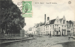 BELGIQUE - Gent - Vue Sur Le Quai De Saint Antoine - Carte Postale Ancienne - Gent