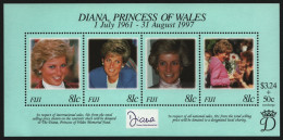 Fidschi 1998 - Mi-Nr. Block 24 ** - MNH - Prinzessin Diana - Fidji (1970-...)