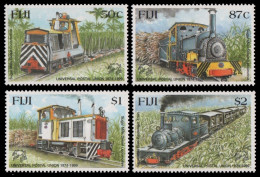 Fidschi 1999 - Mi-Nr. 894-897 ** - MNH - Eisenbahn / Train - Fidji (1970-...)
