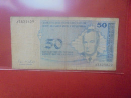 BOSNIE-HERZEGOVINE 50 Dinara 1998 Circuler (B.32) - Bosnie-Herzegovine