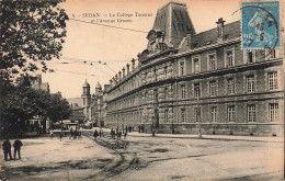 FRANCE - Sedan - Le Collège Turenne Et L'avenue Crussy - Carte Postale Ancienne - Sedan