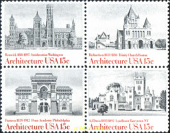 244423 MNH ESTADOS UNIDOS 1980 ARQUITECTURA DEL SIGLO XIX - Unused Stamps