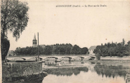 FRANCE - Audincourt - Le Pont Sur Le Doubs - Carte Postale Ancienne - Other & Unclassified