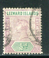 LEEWARD- Y&T N°1- Oblitéré - Leeward  Islands