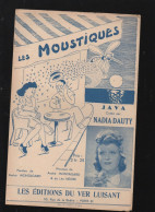 Partition "petit Format" Nadia DAUTY   Les Moustiques    1941  (M6219 /S) - Sonstige & Ohne Zuordnung
