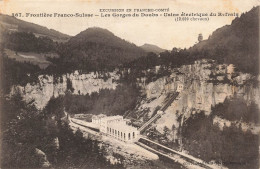 FRANCE - Frontière Franco-Suisse - Les Gorges Du Doubs - Usine électrique Du Refrain - Carte Postale Ancienne - Autres & Non Classés