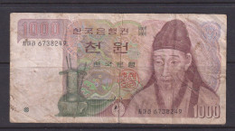 SOUTH KOREA - 1983 1000 Won Circulated Banknote As Scans - Korea (Süd-)