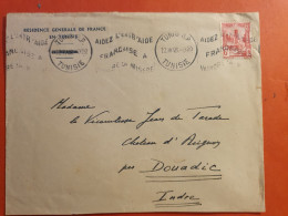 Tunisie - Enveloppe De La Résidence De France De Tunis Pour Douadic En 1948- J 42 - Covers & Documents