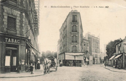 FRANCE - Bois Colombes - Place Gambetta - BF Paris - Animé - Carte Postale Ancienne - Colombes