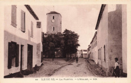 FRANCE - île De Ré - La Flotte - L'église - Carte Postale Ancienne - Ile De Ré