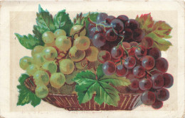 ARTS - Peintures Et Tableaux - Un Panier De Raisins - Carte Postale Ancienne - Pittura & Quadri