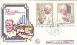 POLAND Cover 2-11,popes Travel 1979 - Brieven En Documenten