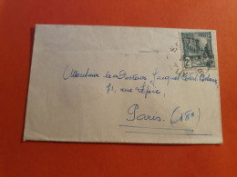 Tunisie -  Petite Enveloppe De Sousse Pour Paris - J 55 - Covers & Documents