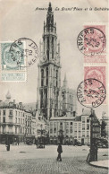 BELGIQUE - Anvers - La Grand'Place Et La Cathédrale - Carte Postale Ancienne - Antwerpen