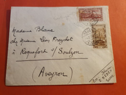 Sarre - Affranchissement Surchargés Sur Enveloppe De Reden En 1935 Pour La France - J 61 - Brieven En Documenten