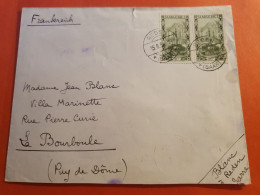 Sarre - Enveloppe De Reden Pour La France En 1934 - J 62A - Brieven En Documenten