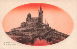 FRANCE - Marseille - ND De La Garde - Carte Postale Ancienne - Notre-Dame De La Garde, Lift