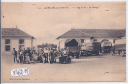 CASABLANCA-AVIATION- LE CAMP CAZES- LE GARAGE- MOTOS - Casablanca