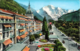 SUISSE - Interlaken - Hôtels Victoria Et Jungfrau - Colorisé - Carte Postale Ancienne - Interlaken