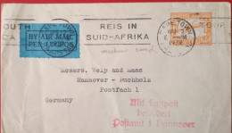 IMPERIAL AIRWAYS 1932 CAPETOWN TO HANNOVER FLIGHT COVER - Luchtpost