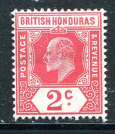HONDURAS BRITANNIQUE- Y&T N°70- Neuf Avec Charnière * - Honduras Británica (...-1970)